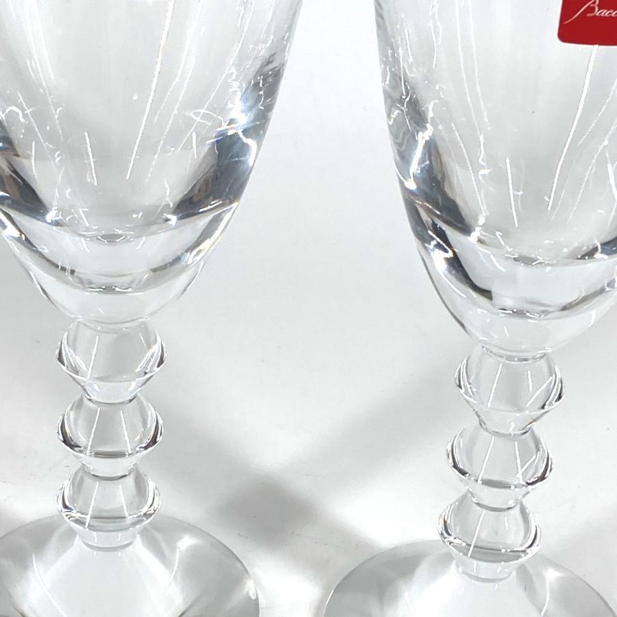 新品同様 Baccarat バカラ ラージ 2客セット ペア インテリア グラス 