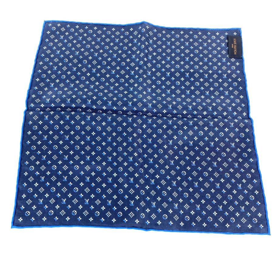 未使用 LOUIS VUITTON ルイヴィトン M70892 ポケットチーフ ハンカチーフ アクセサリー スカーフ モノグラム ハンカチ【中古】 | LOUIS VUITTON | 04