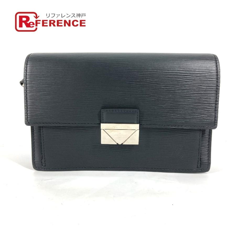 LOUIS VUITTON ルイヴィトン M42742 ポシェット テムズ  ストラップ付 カバン ポーチ エピ セカンドバッグ ノワール【中古】 | LOUIS VUITTON