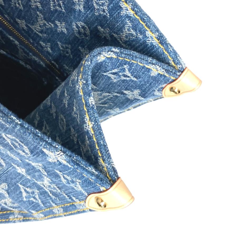 未使用 LOUIS VUITTON ルイヴィトン M46871  オンザゴー MM ショルダーバッグ 新作 LV リミックス モノグラム デニム トートバッグ【中古】 | LOUIS VUITTON | 02