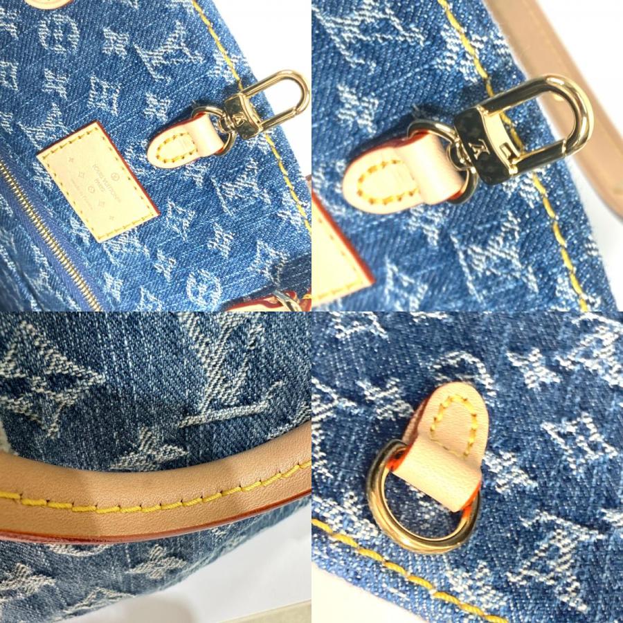 未使用 LOUIS VUITTON ルイヴィトン M46871  オンザゴー MM ショルダーバッグ 新作 LV リミックス モノグラム デニム トートバッグ【中古】 | LOUIS VUITTON | 08
