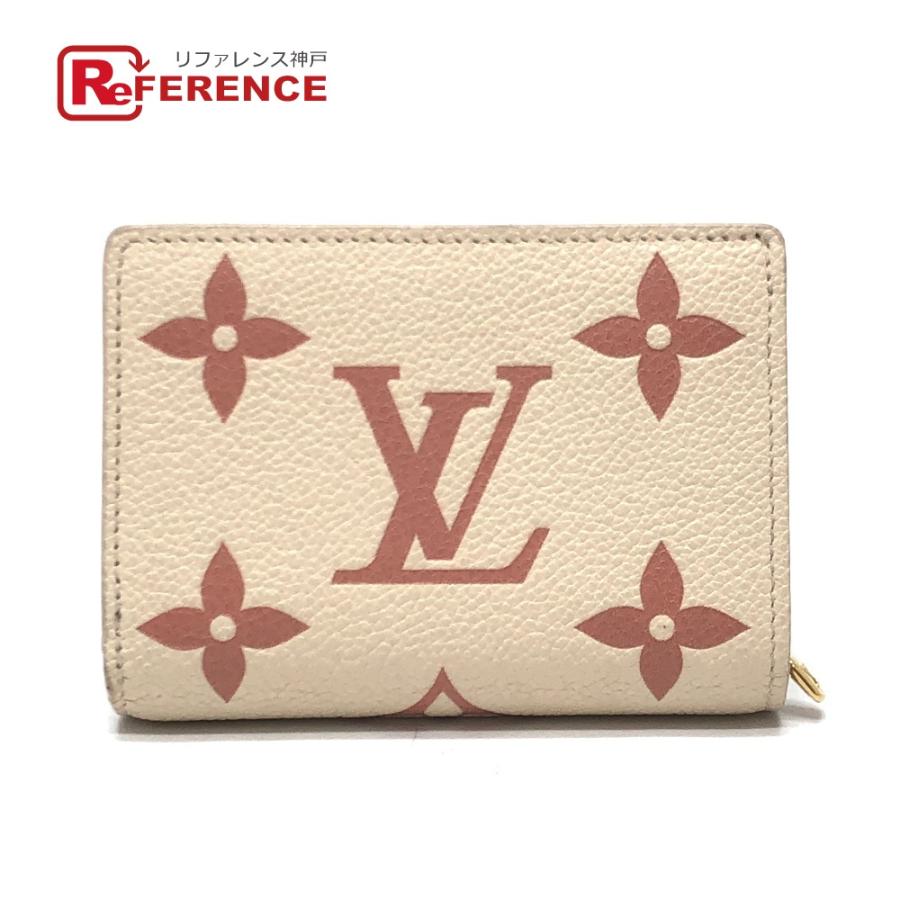 ポルトフォイユ クレア モノグラムアンプラント ジョーヌドール