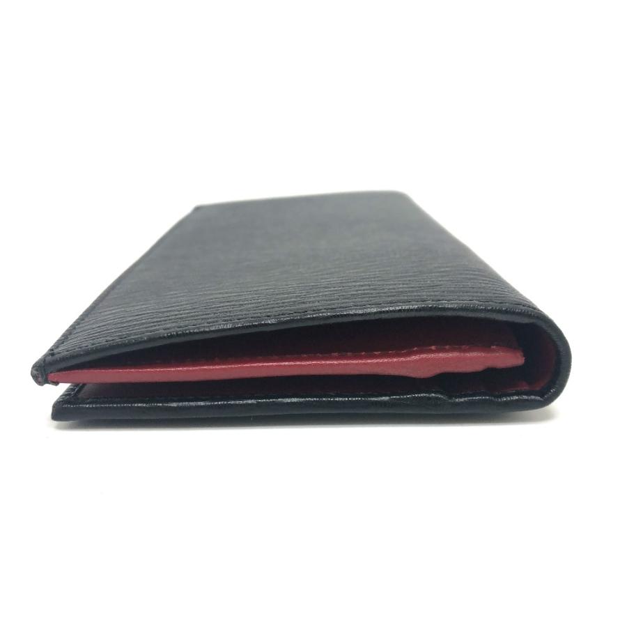 新品同様 Salvatore Ferragamo サルヴァトーレフェラガモ ガンチーニ 2つ折り財布 財布 長財布 ウォレット 長財布 ブラック メンズ【中古】 |  | 02