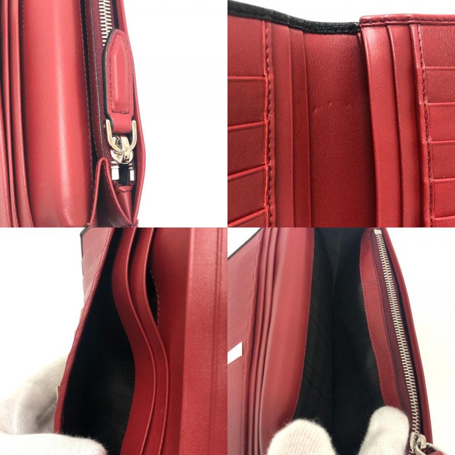 新品同様 Salvatore Ferragamo サルヴァトーレフェラガモ ガンチーニ 2つ折り財布 財布 長財布 ウォレット 長財布 ブラック メンズ【中古】 |  | 08