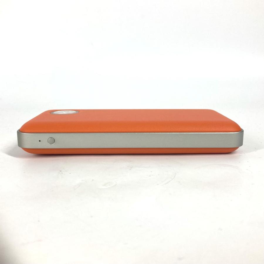 HERMES エルメス ヴォルトH マキシ  モバイルバッテリー 充電器 雑貨 オレンジ レディース【中古】 | HERMES | 05