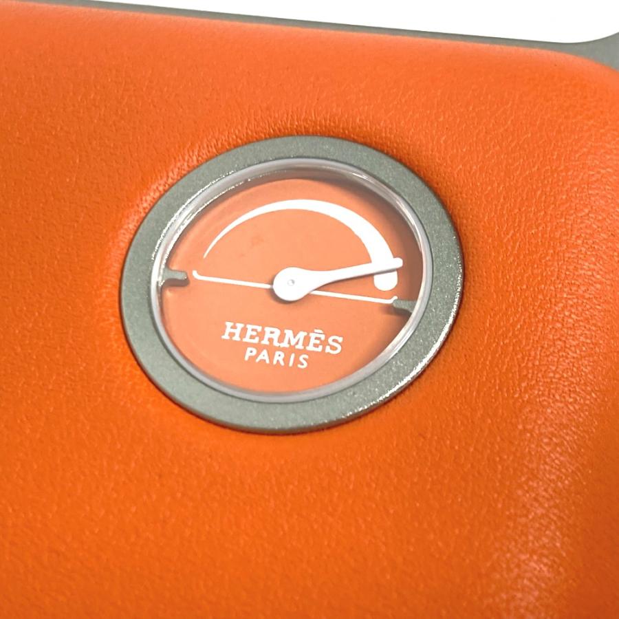 HERMES エルメス ヴォルトH マキシ  モバイルバッテリー 充電器 雑貨 オレンジ レディース【中古】 | HERMES | 07