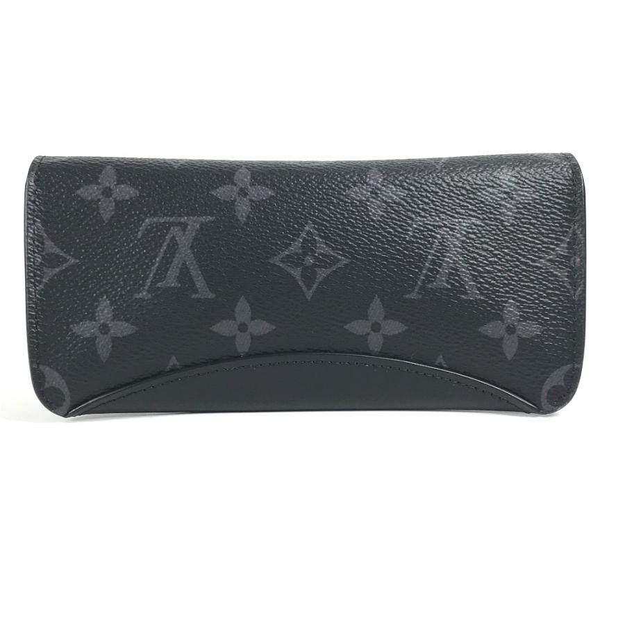 美品 LOUIS VUITTON ルイヴィトン GI0296 エテュイ リュネット ウディ 眼鏡 メガネ アイウェア モノグラムエクリプス メガネケース【中古】 | LOUIS VUITTON | 01
