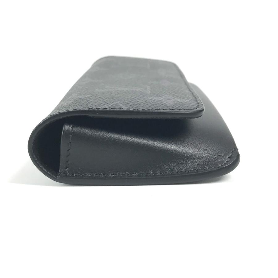 美品 LOUIS VUITTON ルイヴィトン GI0296 エテュイ リュネット ウディ 眼鏡 メガネ アイウェア モノグラムエクリプス メガネケース【中古】 | LOUIS VUITTON | 03