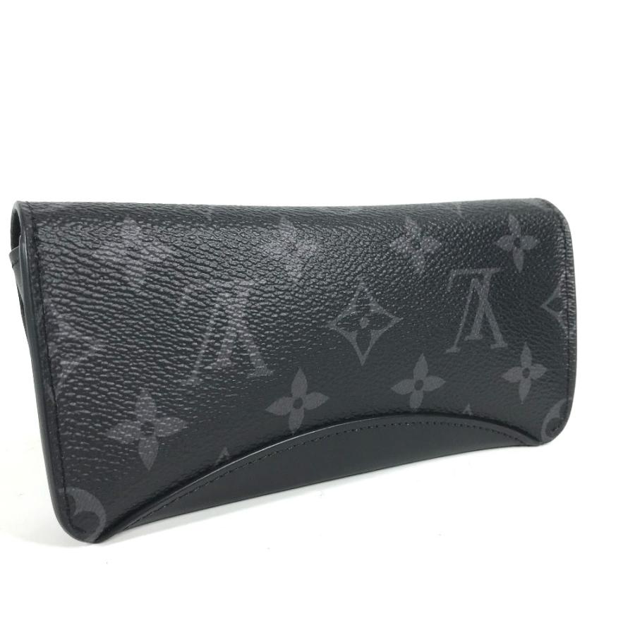 美品 LOUIS VUITTON ルイヴィトン GI0296 エテュイ リュネット ウディ 眼鏡 メガネ アイウェア モノグラムエクリプス メガネケース【中古】 | LOUIS VUITTON | 09