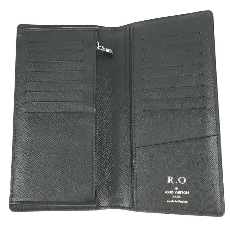 新品同様 LOUIS VUITTON ルイヴィトン  M30501 ポルトフォイユ・ブラザ ロングウォレット タイガ 長財布 アルドワーズ ブラック メンズ【中古】 | LOUIS VUITTON | 05