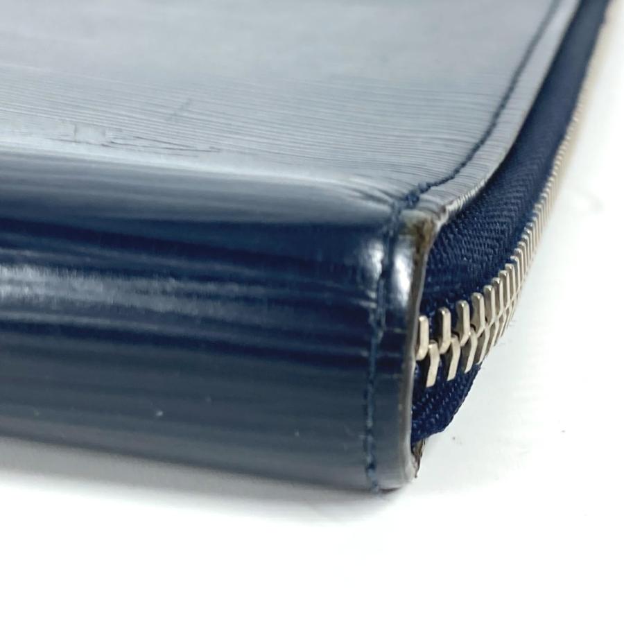 LOUIS VUITTON ルイヴィトン M64154 ポシェットジュールGM カバン セカンドバッグ ポーチ エピ クラッチバッグ ネイビー メンズ【中古】_5
