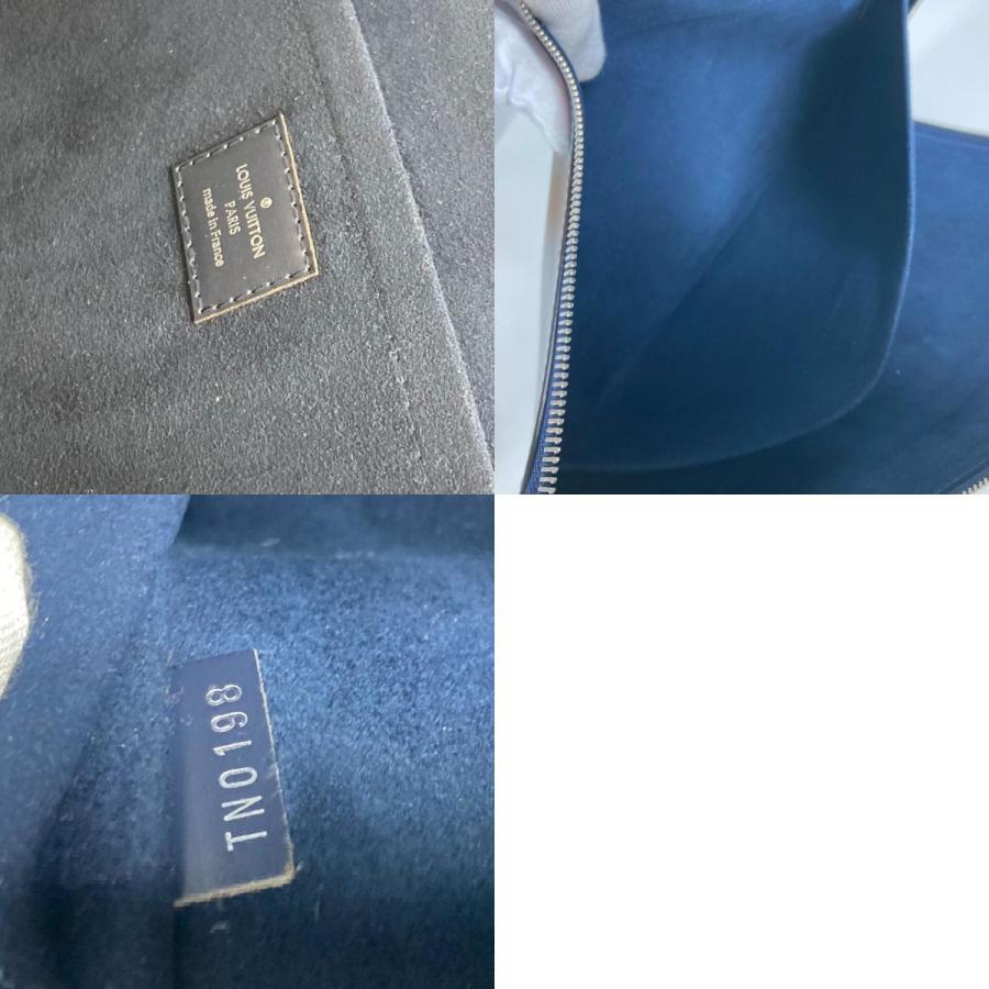 LOUIS VUITTON ルイヴィトン M64154 ポシェットジュールGM カバン セカンドバッグ ポーチ エピ クラッチバッグ ネイビー メンズ【中古】_9