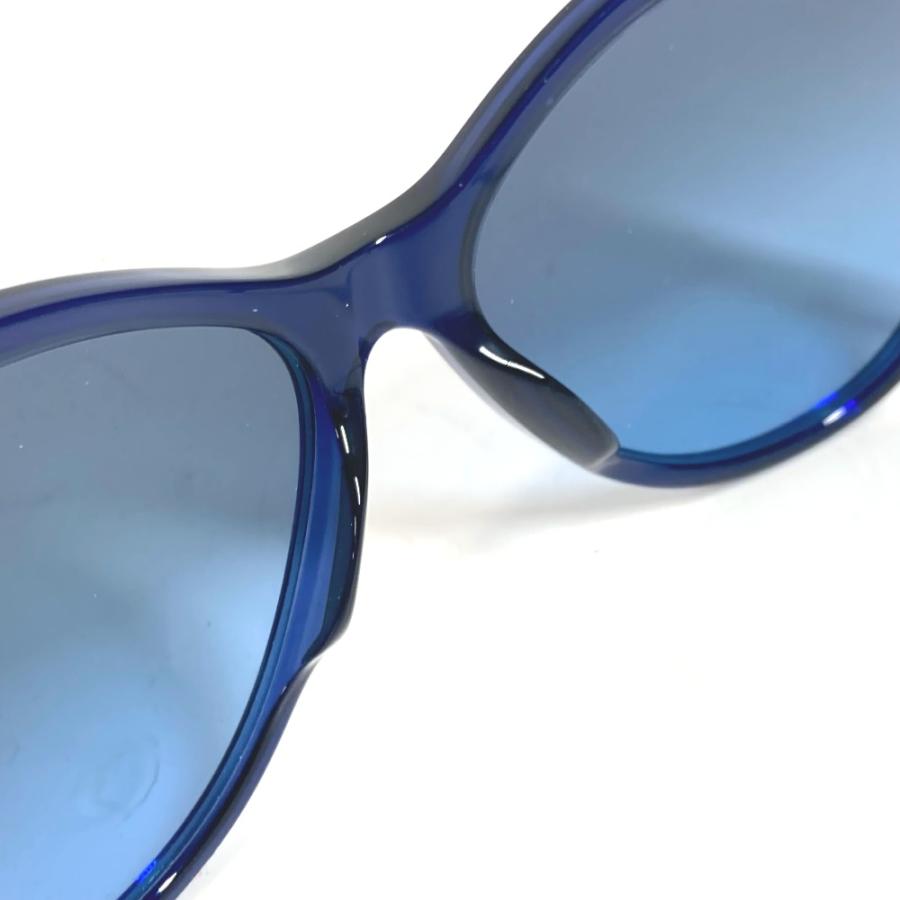 美品 CHANEL シャネル 5281-Q りぼん リボン 眼鏡 メガネ アイウェア CC ココマーク サングラス ネイビー レディース【中古】 | CHANEL | 03