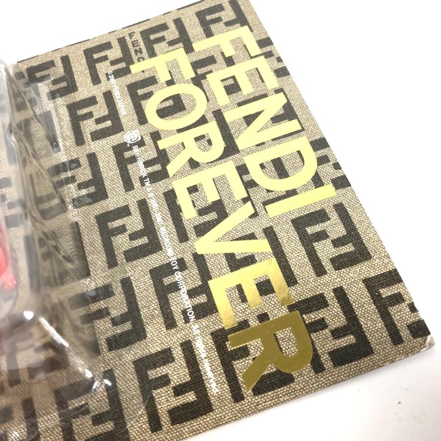 未使用 FENDI フェンディ BE@RBRICK ベアブリック FENDI FOREVER 未開封 メディコムトイ チャーム レッド ユニセックス【中古】 | FENDI | 08