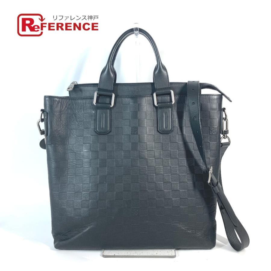 ヴィトン アンフィニ オニキス N41561 ハンド ビジネス バッグ ブラック ヴィトン アンフィニ オニキス N41561 ハンド ビジネス バッグ