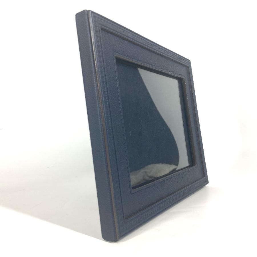 美品 LOUIS VUITTON ルイヴィトン R98155 カードゥル フォトアンリ MM  写真立て フォトスタンド LVロゴ フォトフレーム ネイビー【中古】 | LOUIS VUITTON | 04