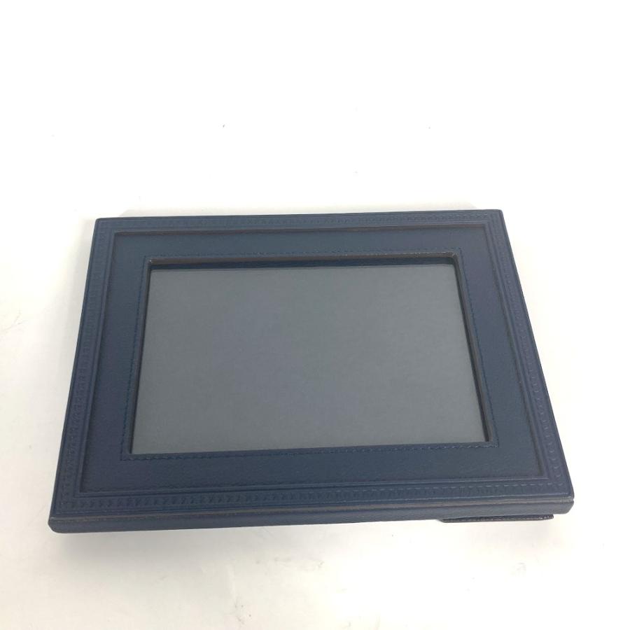 美品 LOUIS VUITTON ルイヴィトン R98155 カードゥル フォトアンリ MM  写真立て フォトスタンド LVロゴ フォトフレーム ネイビー【中古】 | LOUIS VUITTON | 05