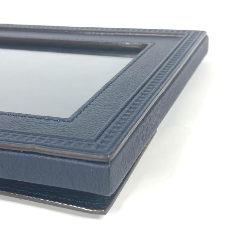 美品 LOUIS VUITTON ルイヴィトン R98155 カードゥル フォトアンリ MM  写真立て フォトスタンド LVロゴ フォトフレーム ネイビー【中古】 | LOUIS VUITTON | 06