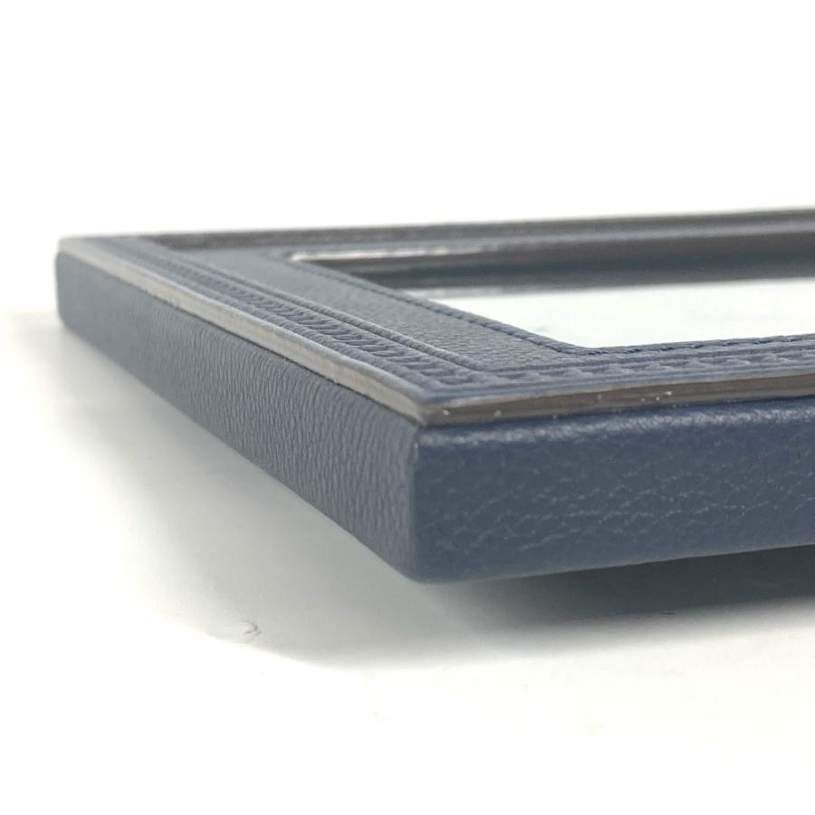 美品 LOUIS VUITTON ルイヴィトン R98155 カードゥル フォトアンリ MM  写真立て フォトスタンド LVロゴ フォトフレーム ネイビー【中古】 | LOUIS VUITTON | 07