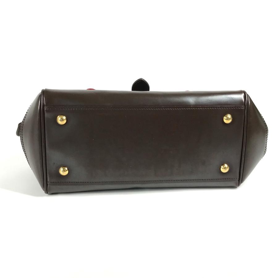 LOUIS VUITTON ルイヴィトン N51201 ナイツブリッジ カバン ハンドバッグ ダミエ トートバッグ エベヌ ブラウン レディース【中古】 | LOUIS VUITTON | 04