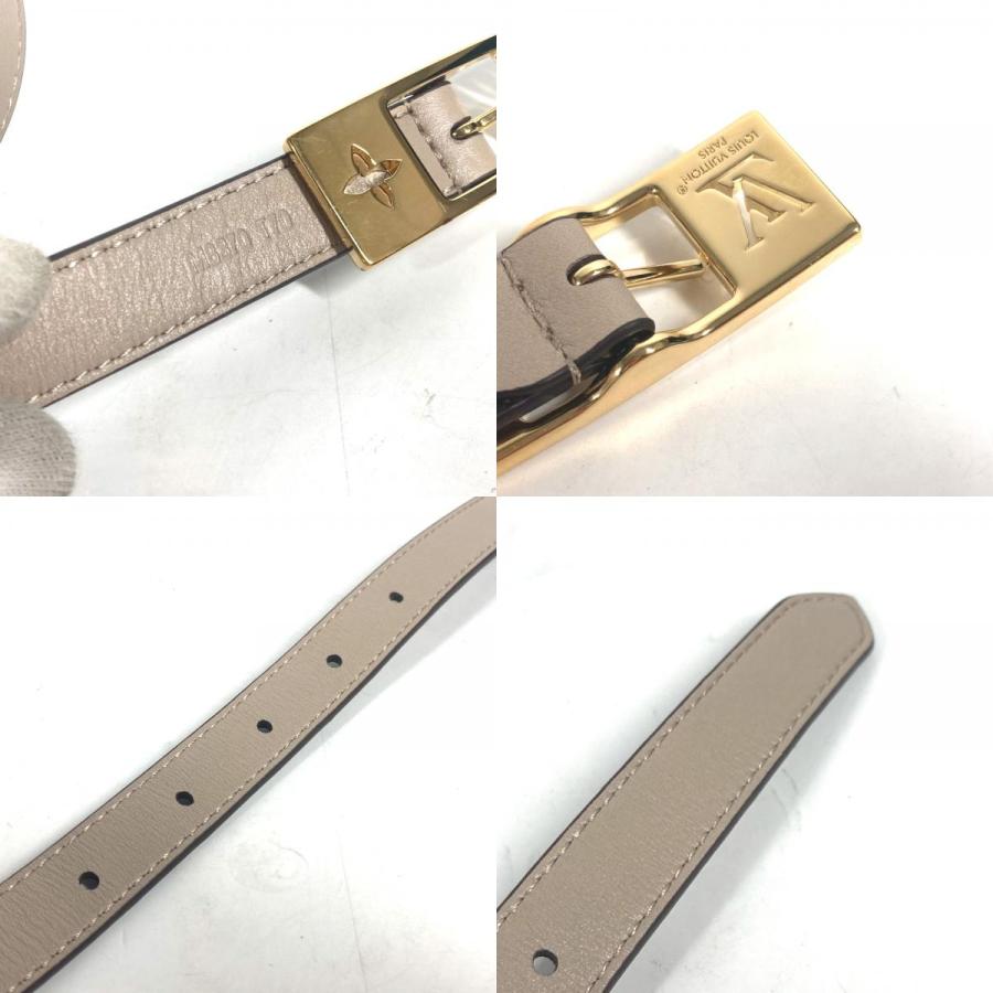 新品同様 LOUIS VUITTON ルイヴィトン M8370Y ベルト・LV デュオ 18MM リバーシブル モノグラム ベルト ブラウン レディース【中古】 | LOUIS VUITTON | 08