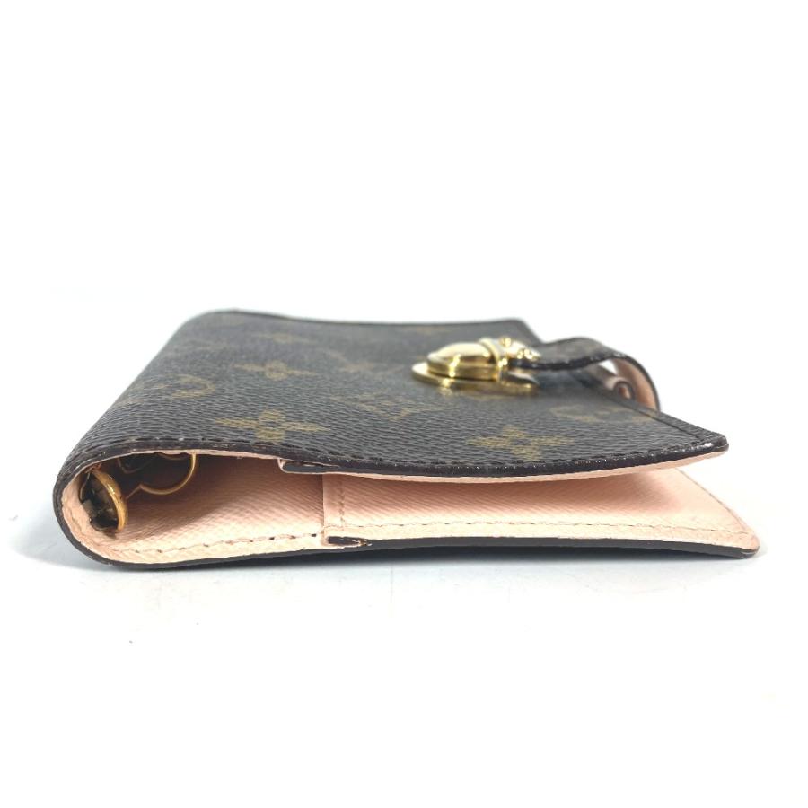 LOUIS VUITTON ルイヴィトン R21013 アジェンダPM  システム手帳  ステーショナリー モノグラム 手帳カバー ブラウン レディース【中古】 | LOUIS VUITTON | 04
