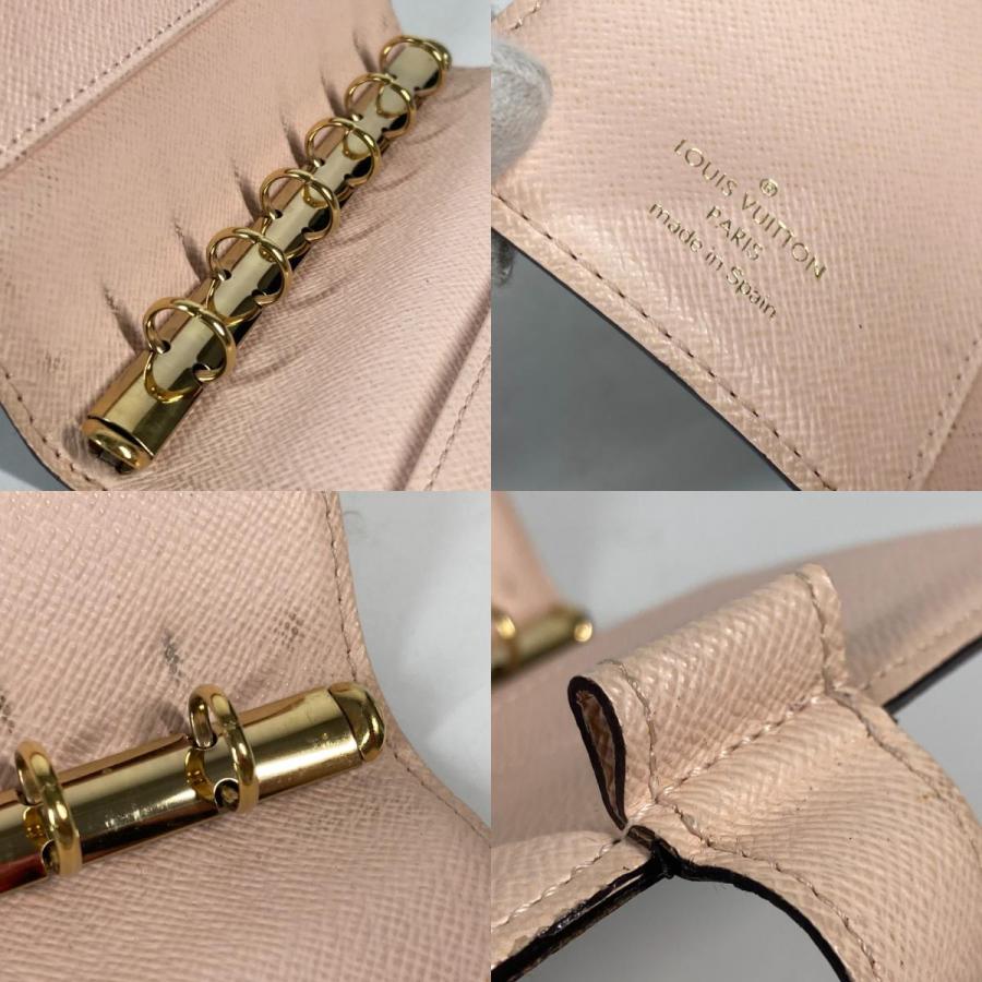 LOUIS VUITTON ルイヴィトン R21013 アジェンダPM  システム手帳  ステーショナリー モノグラム 手帳カバー ブラウン レディース【中古】 | LOUIS VUITTON | 08