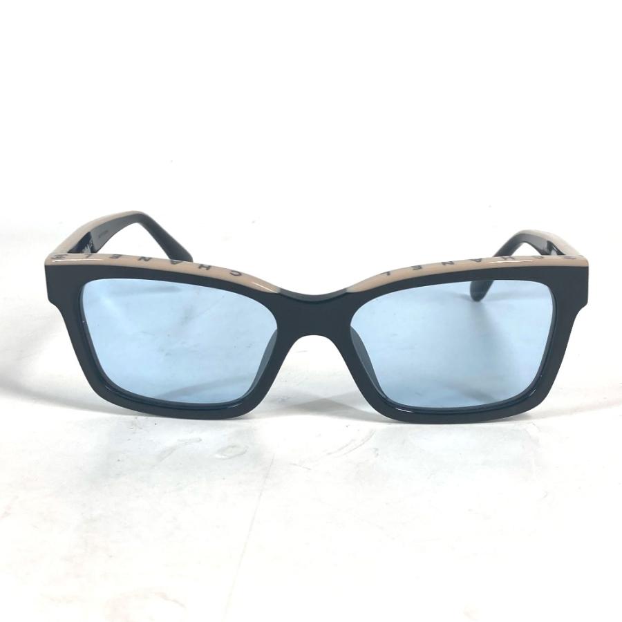 CHANEL シャネル 5417-A ロゴ CC ココマーク メガネ めがね アイウェア 眼鏡 ブラック レディース【中古】 | CHANEL | 02