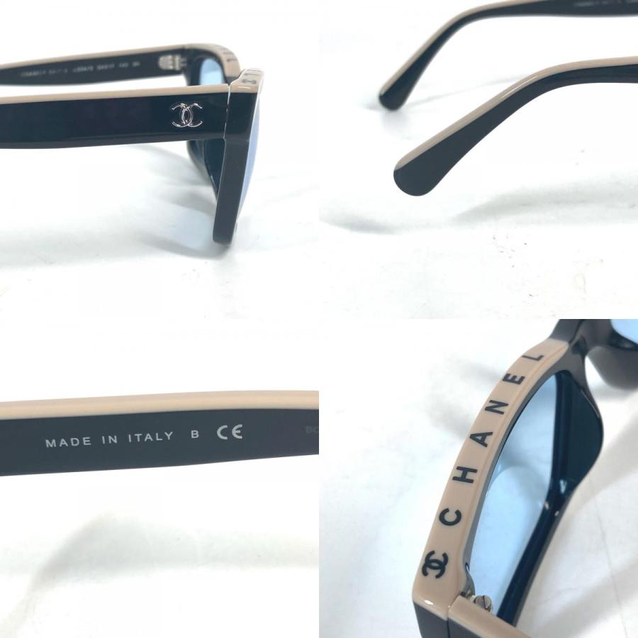 CHANEL シャネル 5417-A ロゴ CC ココマーク メガネ めがね アイウェア 眼鏡 ブラック レディース【中古】 | CHANEL | 08