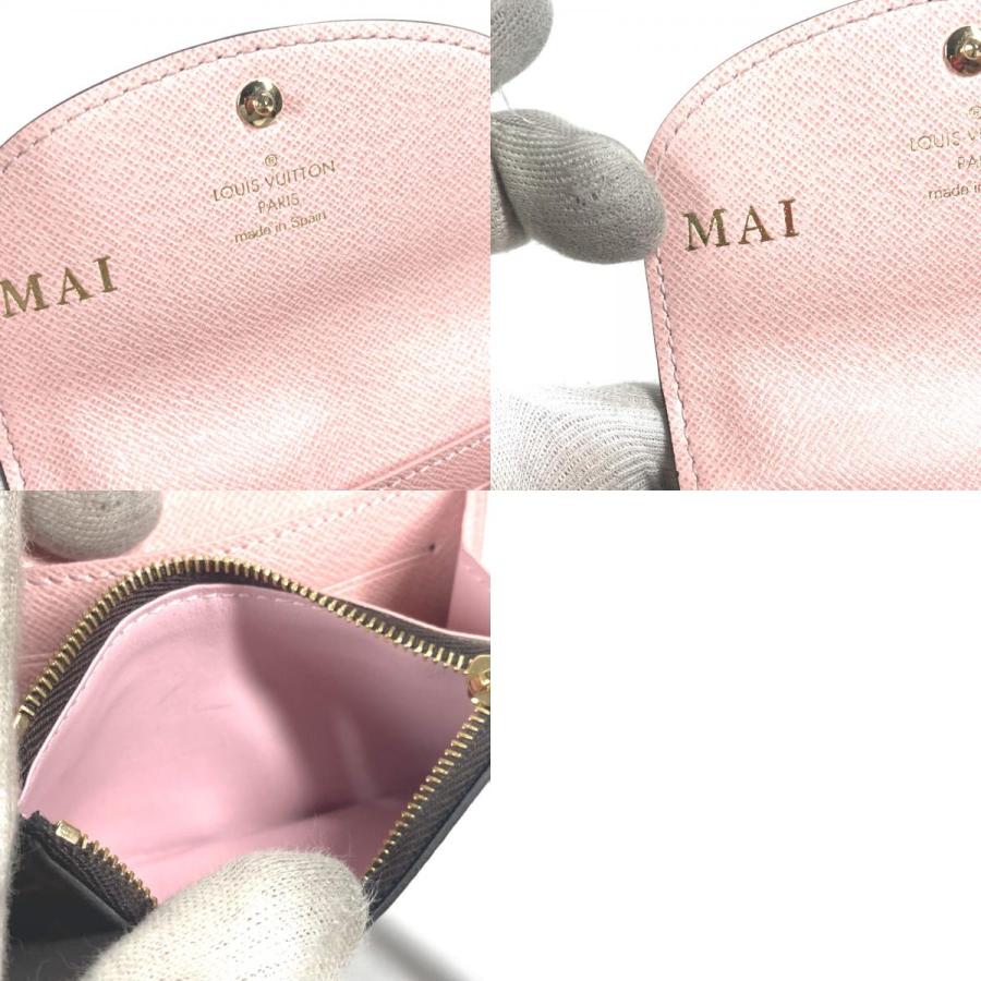 LOUIS VUITTON ルイヴィトン M62361 ポルトモネ・ロザリ 財布 2つ折り 小銭入れ モノグラム コインケース ローズバレリーヌ【中古】 | LOUIS VUITTON | 09