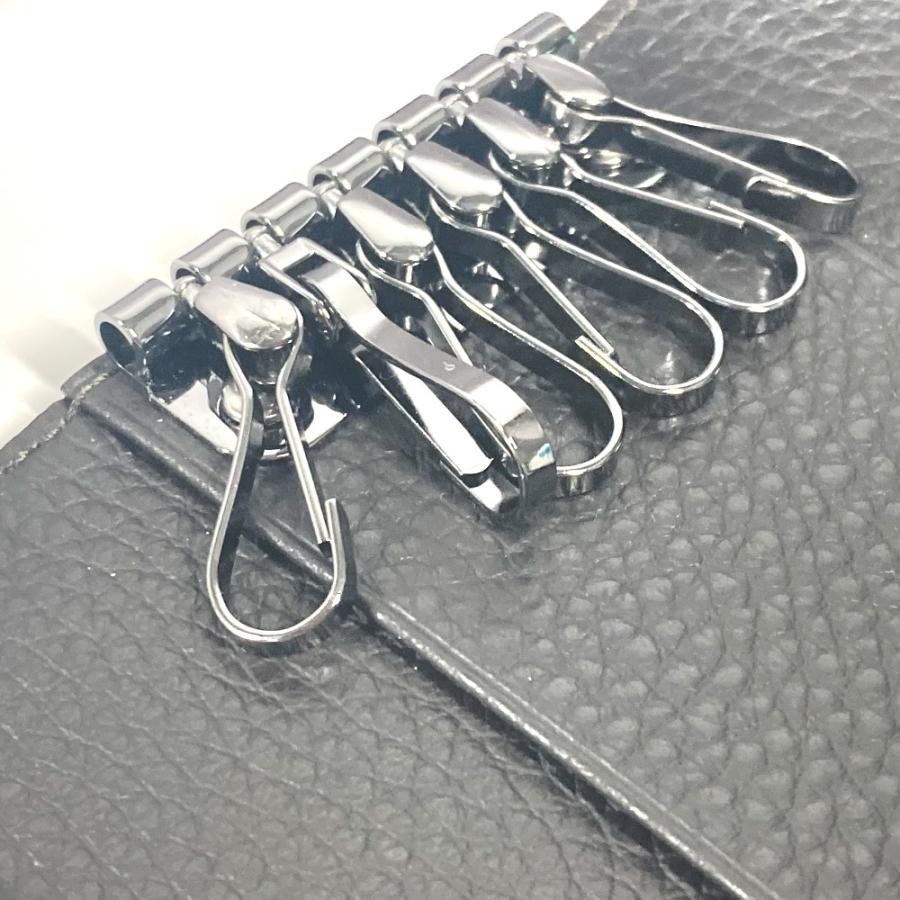 未使用 Dunhill ダンヒル ロゴ 鍵 6連 6P キーケース ダークブラウン メンズ【中古】 | dunhill | 06