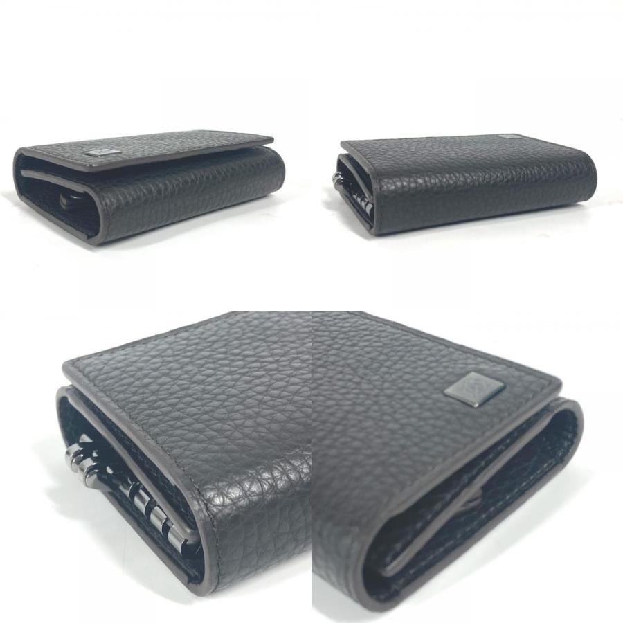 未使用 Dunhill ダンヒル ロゴ 鍵 6連 6P キーケース ダークブラウン メンズ【中古】 | dunhill | 08