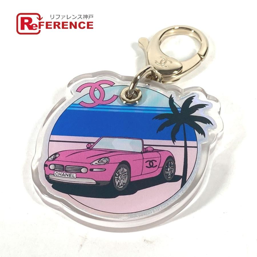 未使用 CHANEL シャネル ABC797 ロゴ CC ココマーク 飛行機 バッグチャーム 24C キーホルダー マルチカラー レディース【中古】 | CHANEL