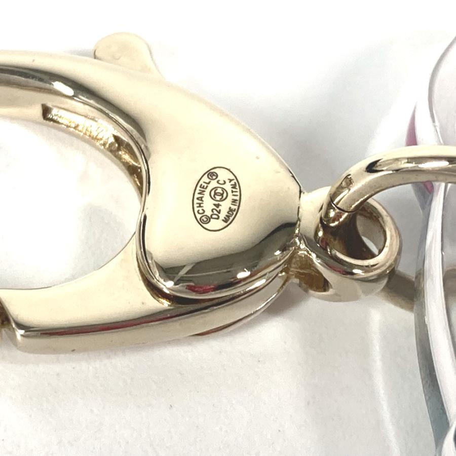 未使用 CHANEL シャネル ABC797 ロゴ CC ココマーク 飛行機 バッグチャーム 24C キーホルダー マルチカラー レディース【中古】 | CHANEL | 02