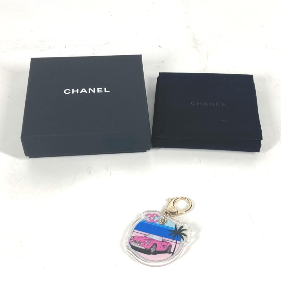 未使用 CHANEL シャネル ABC797 ロゴ CC ココマーク 飛行機 バッグチャーム 24C キーホルダー マルチカラー レディース【中古】 | CHANEL | 06