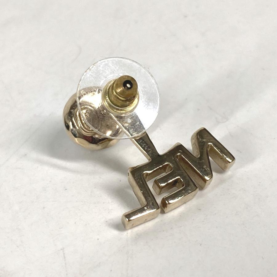 CHANEL シャネル CC ココマーク フェイクパール ラインストーン アクセサリー ロゴ A21A ピアス ホワイト ユニセックス【中古】 | CHANEL | 02