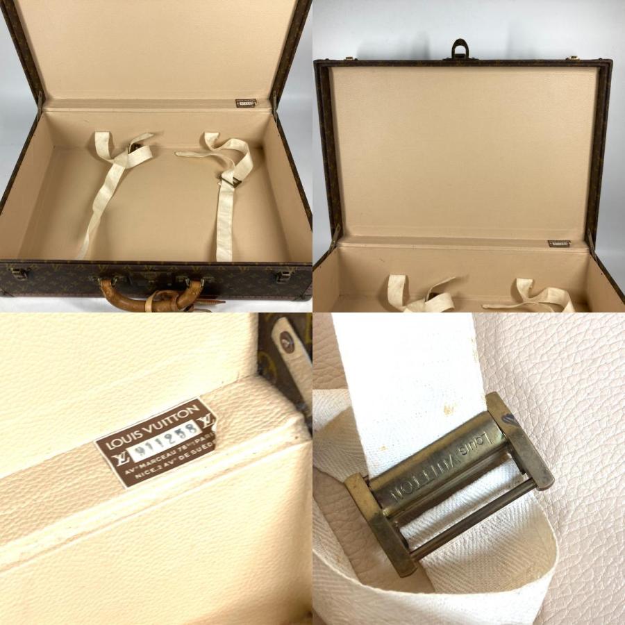 LOUIS VUITTON ルイヴィトン M21326 ビステン60 カバン キャリーケース 旅行バッグ インテリア モノグラム トランク ブラウン【中古】 | LOUIS VUITTON | 09