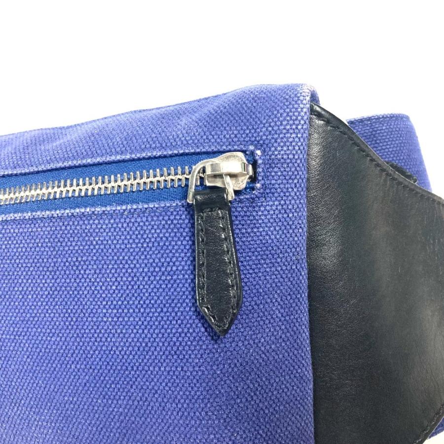 BALENCIAGA バレンシアガ 433625 ロゴ カバン ベルトバッグ ウエストポーチ ボディバッグ ブルー レディース【中古】 | BALENCIAGA | 05