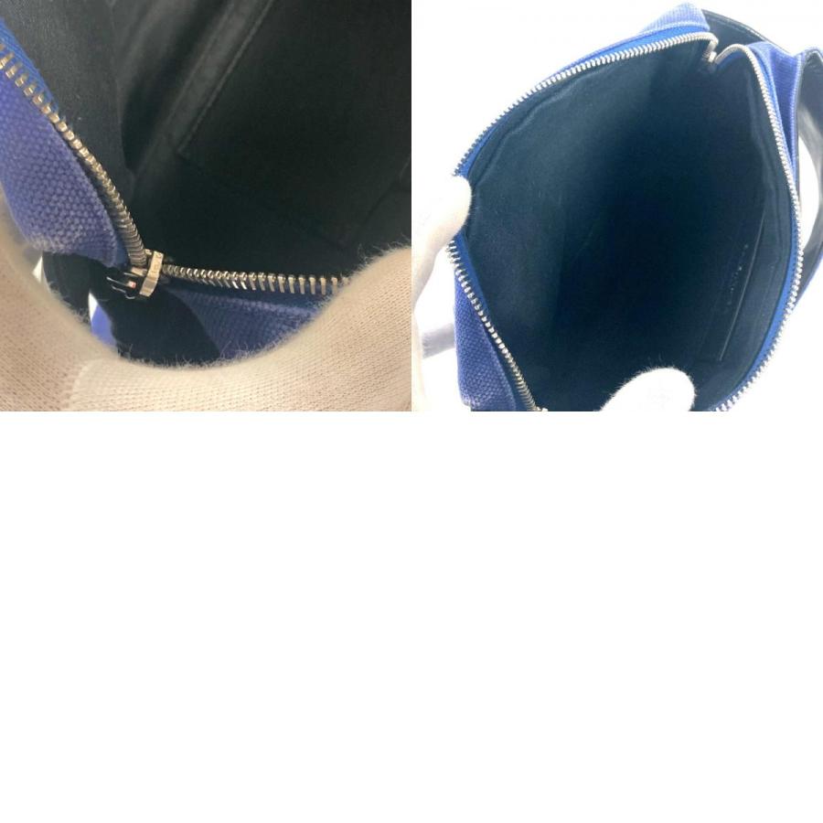BALENCIAGA バレンシアガ 433625 ロゴ カバン ベルトバッグ ウエストポーチ ボディバッグ ブルー レディース【中古】 | BALENCIAGA | 09