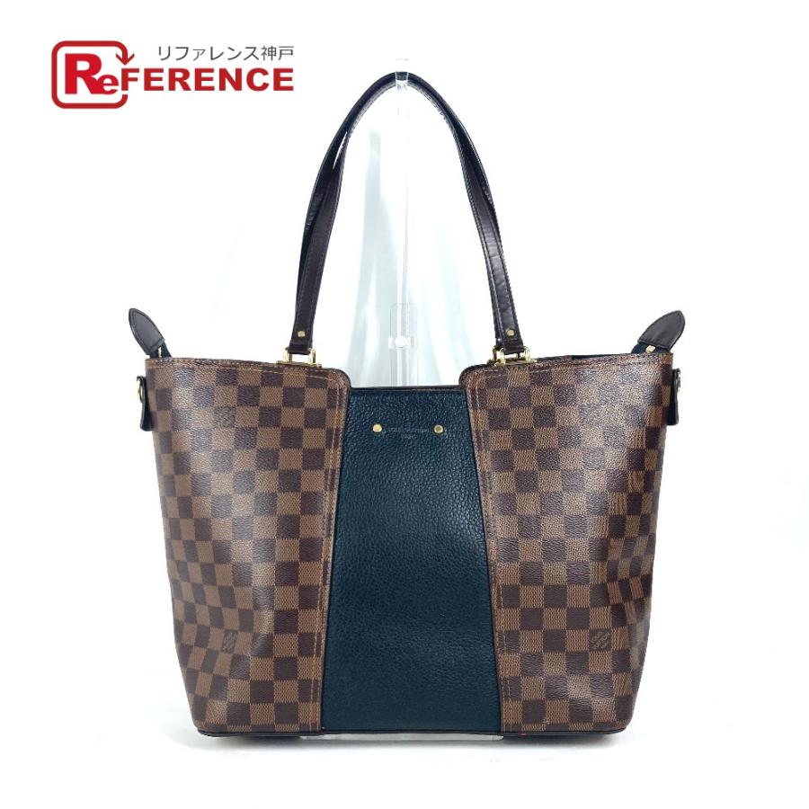 LOUIS VUITTON ルイヴィトン N44023 ジャージー カバン トートバッグ 肩掛け ダミエ ショルダーバッグ ブラウン レディース【中古】 | LOUIS VUITTON