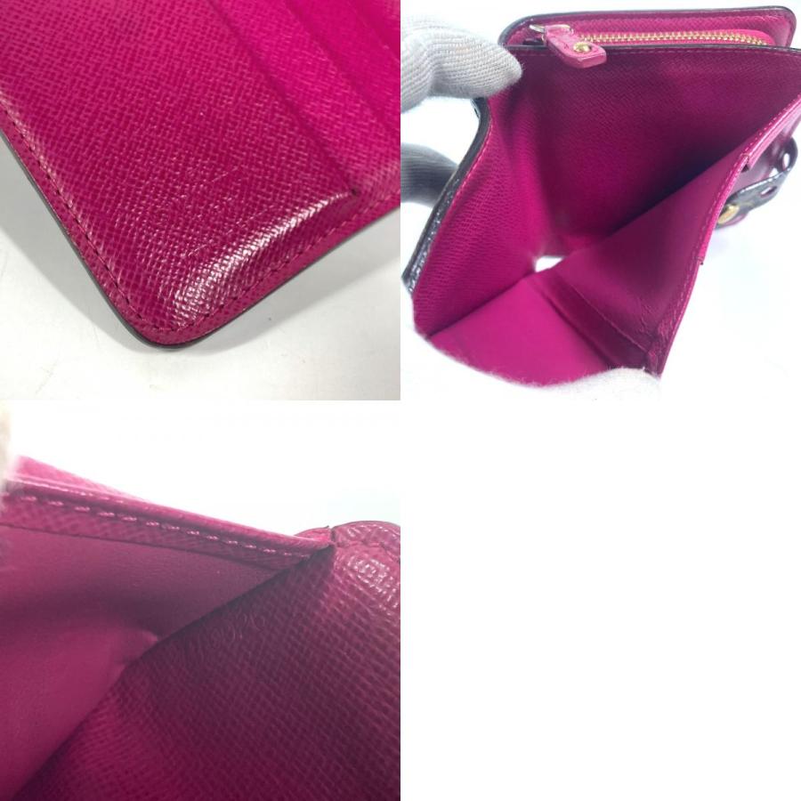 LOUIS VUITTON ルイヴィトン M95188  コンパクトジップ コンパクトウォレット 財布 モノグラムペルフォ 2つ折り財布  フューシャ【中古】 | LOUIS VUITTON | 09