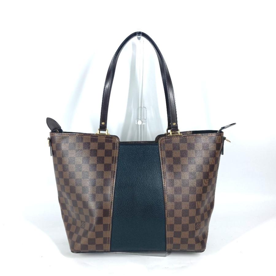 LOUIS VUITTON ルイヴィトン N44023 ジャージー カバン トートバッグ 肩掛け ダミエ ショルダーバッグ ブラウン レディース【中古】 | LOUIS VUITTON | 01