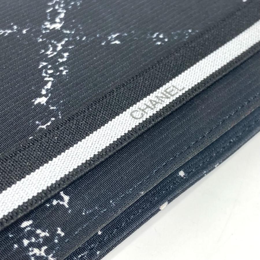 美品 CHANEL シャネル A14344 旧トラベルライン ロングウォレット 2つ折り 長財布 ブラック ユニセックス【中古】 | CHANEL | 05