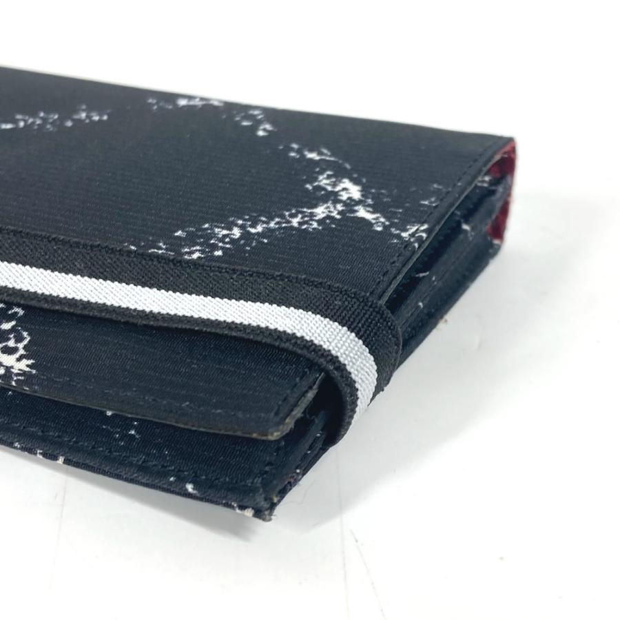 美品 CHANEL シャネル A14344 旧トラベルライン ロングウォレット 2つ折り 長財布 ブラック ユニセックス【中古】 | CHANEL | 06