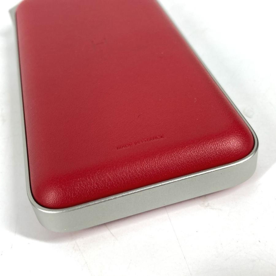 未使用 HERMES エルメス ヴォルトH マキシ モバイルバッテリー 充電器 携帯 雑貨 レッド ユニセックス【中古】 | HERMES | 08