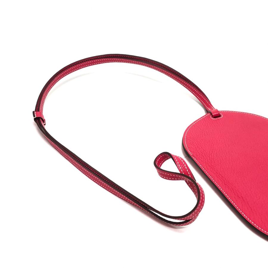 美品 HERMES エルメス インザループ トゥーゴーGM ポーチ ショルダーバッグ スマホケース iPhoneケース ピンク レディース【中古】 | HERMES | 05