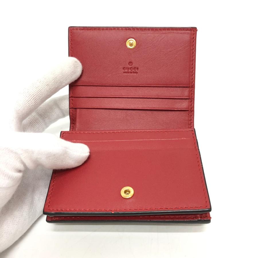 GUCCI グッチ 506277   ボスコ BOSCO  財布 ウォレット  コンパクト財布 GGスプリーム 2つ折り財布 ベージュ レディース【中古】 | GUCCI | 05