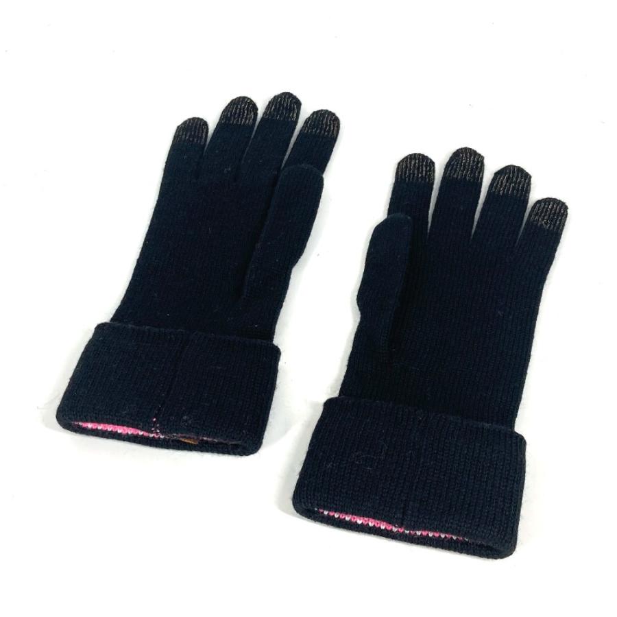 ルイヴィトン LOUIS VUITTON 手袋 モノグラム ゴン 3D グローブ M76451