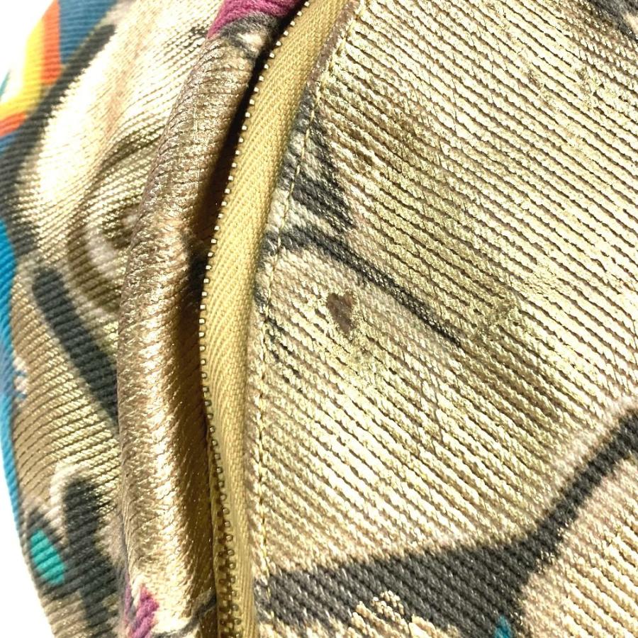 CHANEL シャネル AS0867 ココマーク CC ロゴ グラフティ カバン バックパック リュックサック ゴールド ユニセックス【中古】. | CHANEL | 07