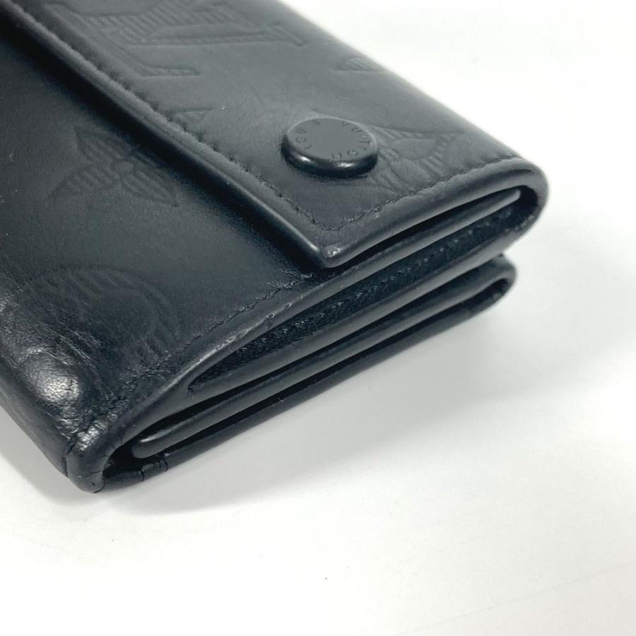 LOUIS VUITTON ルイヴィトン M67631 ディスカバリー コンパクトウォレット モノグラムシャドウ 3つ折り財布 ノワール ブラック【中古】 | LOUIS VUITTON | 05
